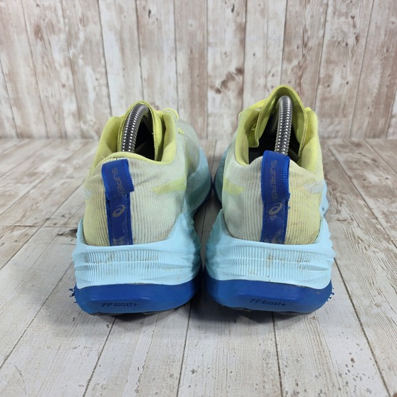 ASICS Gel-Kayano 30 Men's Running Shoes Yellow Blue FF Turbo Size 10 - Picture 3 of 8